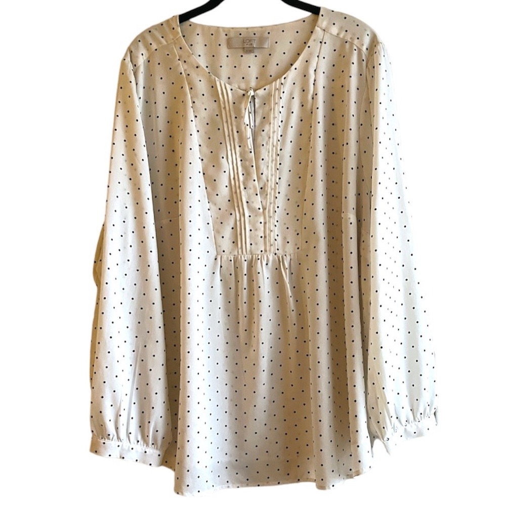 Loft Polka Dot Blouse
